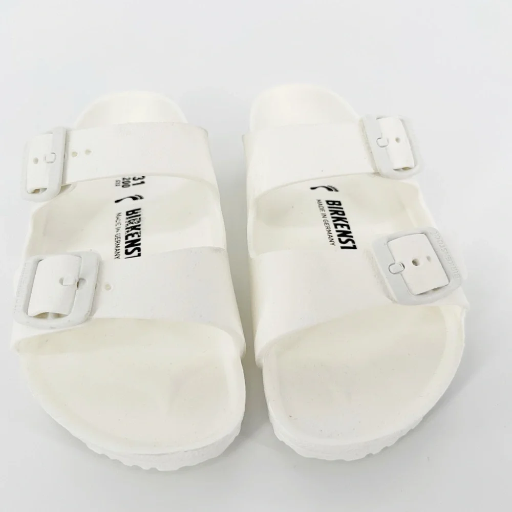 Birkenstock Arizona Kid Sandals Size 31 White